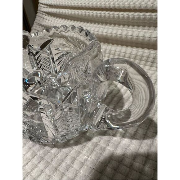 Crystal sugar and creamer set - Picture 6 of 9